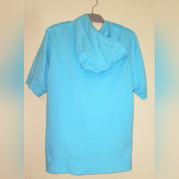 LA Blues Active size22/24 Baby Blue Embroiderd & Rinestone Embellished Hoodie - Picture 7 of 7